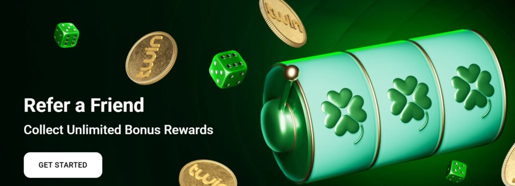 twin casino refer a friends